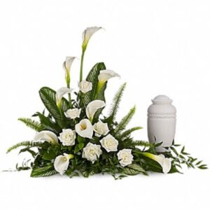 Lillies of Remembrance Cremation Tribute