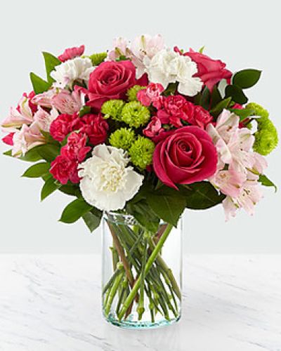 <p data-start="132" data-end="518">Few gestures are as uplifting as a surprise bouquet, and <em data-start="240" data-end="256">Sweet & Pretty</em> delivers joy with every petal. This fresh floral arrangement is a tender expression of affection, designed to brighten someone’s day with its soft charm and cheerful colors. It’s a beautiful way to say “thinking of you,” “you’re appreciated,” or “just because.”</p>
<p data-start="520" data-end="917">This bouquet features a harmonious blend of hot pink roses, pale pink alstroemeria, and seasonal accent flowers. Set inside a simple yet elegant glass cylinder vase, the design strikes the perfect balance between sophistication and playfulness. The contrast of bold and blush tones brings a vibrant yet graceful touch to any space, making it a favorite for desks, dining tables, or bedside stands.</p>
<p data-start="919" data-end="1332">Ideal for birthdays, get well wishes, or celebrating milestones both big and small, <em data-start="1003" data-end="1019">Sweet & Pretty</em> is the kind of gift that leaves a lasting impression. Its soft fragrance and delicate arrangement speak from the heart, sending warmth and affection without needing many words. Whether you’re surprising a friend, honoring a loved one, or adding beauty to your own day, this bouquet is sure to uplift and inspire.</p>
<p data-start="1334" data-end="1684">Each <em data-start="1339" data-end="1355">Sweet & Pretty</em> bouquet is arranged with care by the expert florists at Rosa’s La Hacienda in Boca Raton. We offer same-day flower delivery throughout Boca Raton and nearby communities, ensuring your blooms arrive fresh and full of life. Every bouquet is hand-delivered with a smile, reflecting the care and emotion behind your thoughtful gift.</p>
<p data-start="1686" data-end="1887">Let someone know they’re on your mind with <em data-start="1729" data-end="1745">Sweet & Pretty</em>—a graceful burst of color and kindness. It’s the perfect way to make ordinary days feel special and remind someone how much they mean to you.</p>